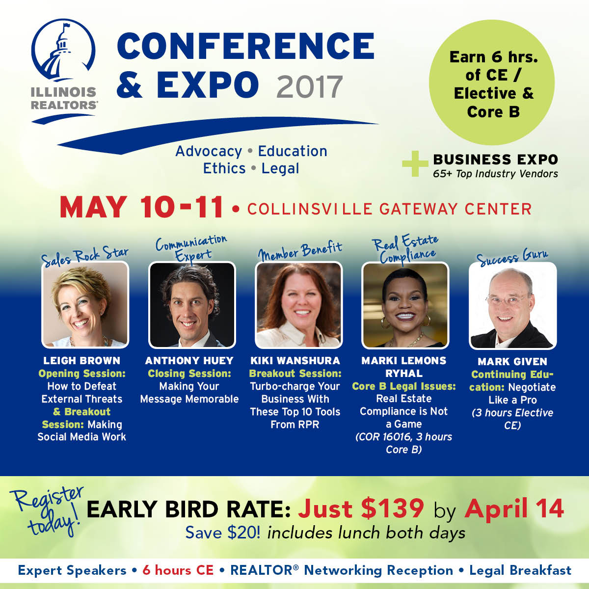 Illinois REALTORS® Conference & Expo in Collinsville returns to May