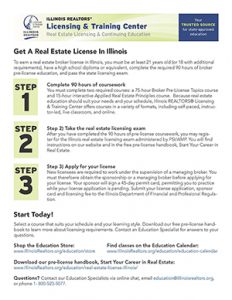 Get a Real Estate License in Illinois - Illinois REALTORS